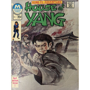 Kung-Fu Adventure House of Yang No. 2 35 Cents 1978 FN Modern Comics Comic Book